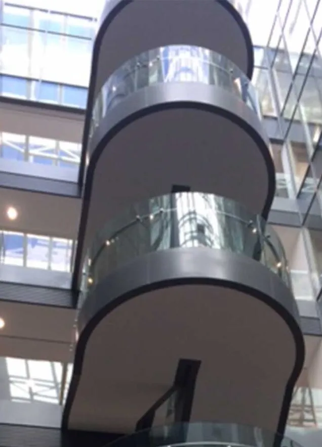 OMC Engineered Solutions - Complete feature staircase as part of Arthur Cox refubishment