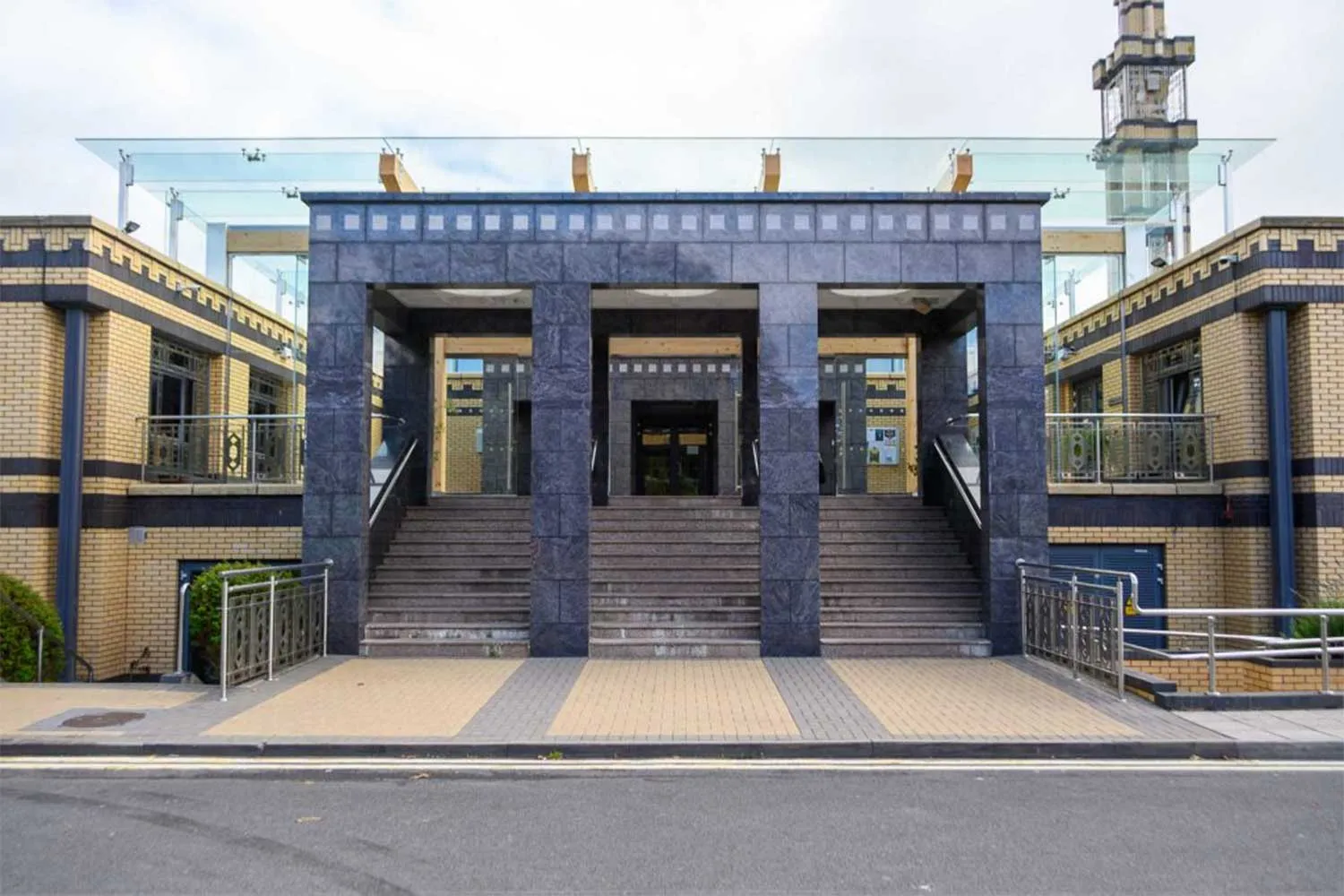 OMC Engineered Solutions - Feature Canopy at Islamic Cultural Centre of Ireland