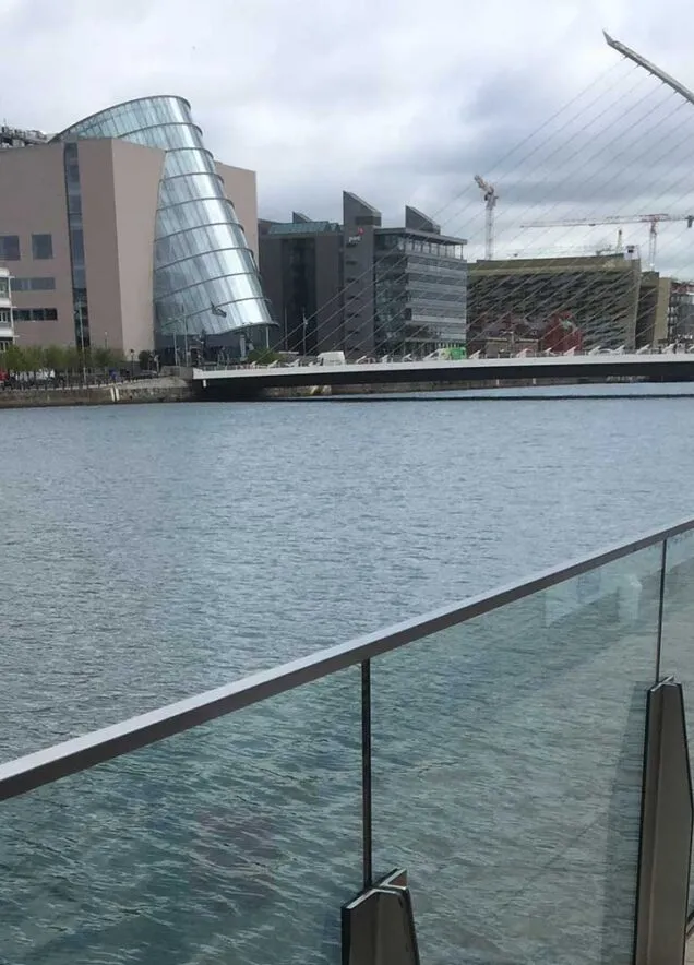 OMC Engineered Solutions - Feature stairs and flood prevention barriers at Sir John Rogerson's Quay