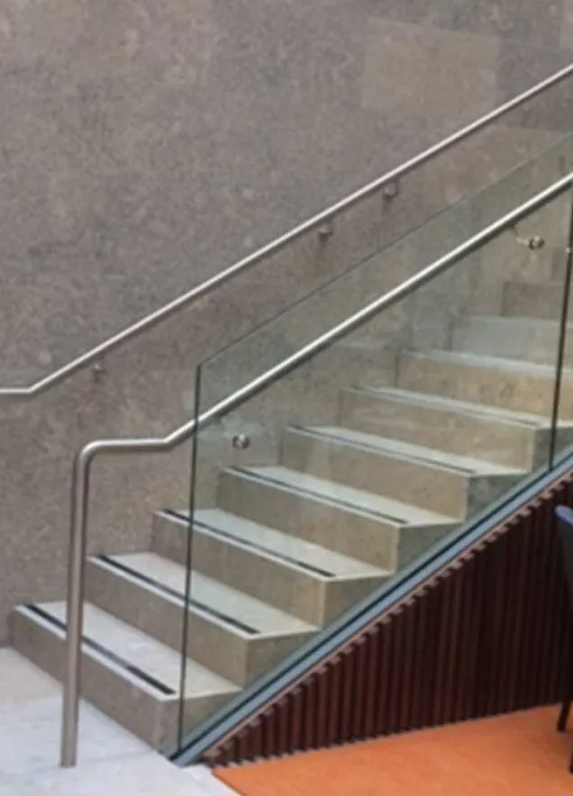 OMC Engineered Solutions - Complete feature staircase as part of Arthur Cox refubishment