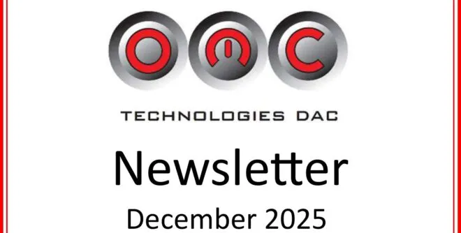 OMC Engineered Solutions logo, Newsletter December 2025